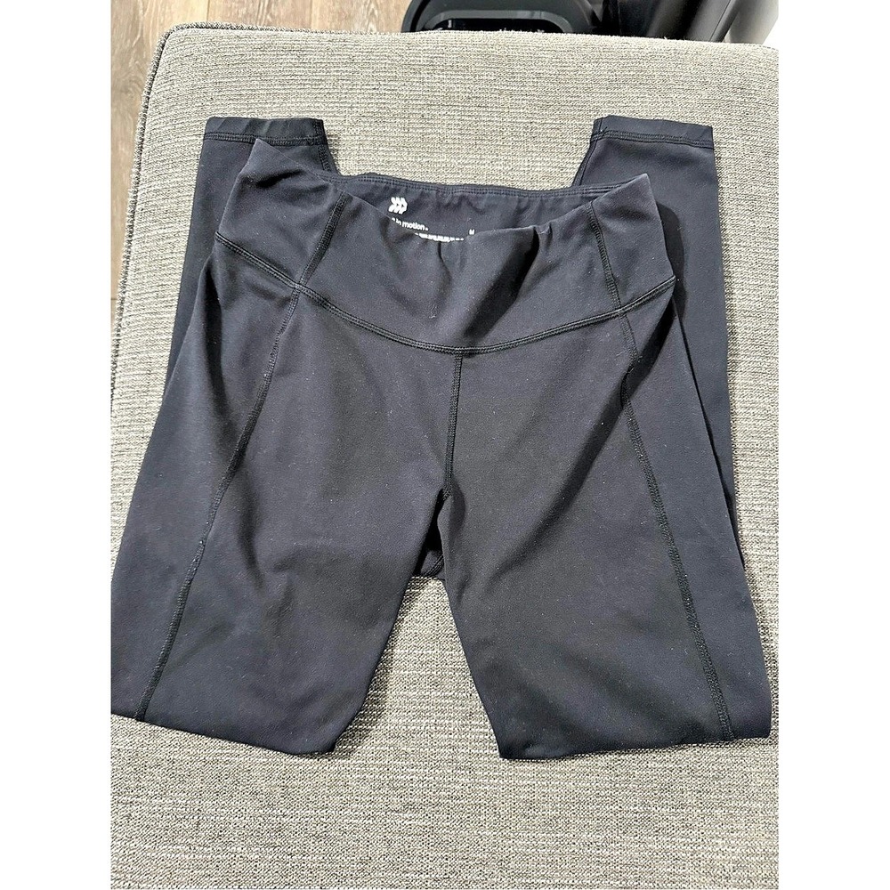 all in motion Women's Everyday Soft High-Rise 7/8 Leggings Black Medium